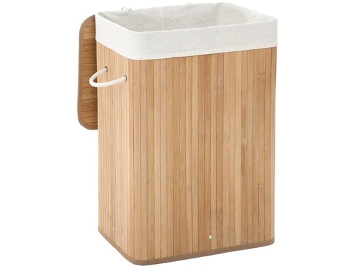 [90199421 1251483] Songmics Wäschesammler für trockene Wäsche 72 l, Braun