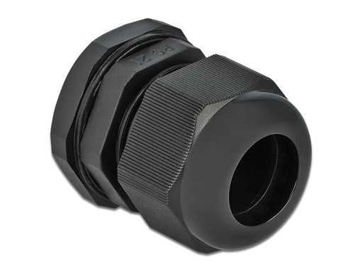 [90030274 1072495] Delock Kabelverschraubung PG21, 33 mm 10 Stück, Schwarz