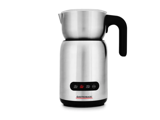 [90030293 641587] Gastroback Milchschäumer Design Milk &amp; Chocolate Advanced Silber