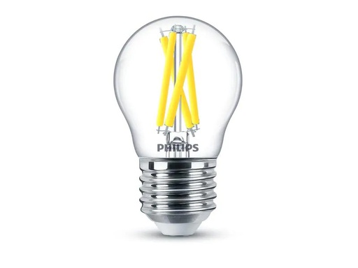 [90199670 1257371] Philips Lampe LEDcla 40W E27 P45 CL WGD90 Warmweiss