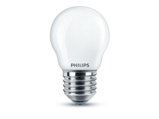 [90199825 1257390] Philips Lampe LEDcla 40W E27 P45 FR WGD90 Warmweiss