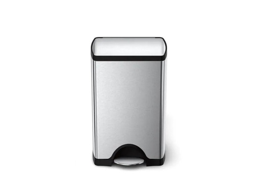 [90030473 903475] Simplehuman Treteimer CW1814 38 Liter, Silber