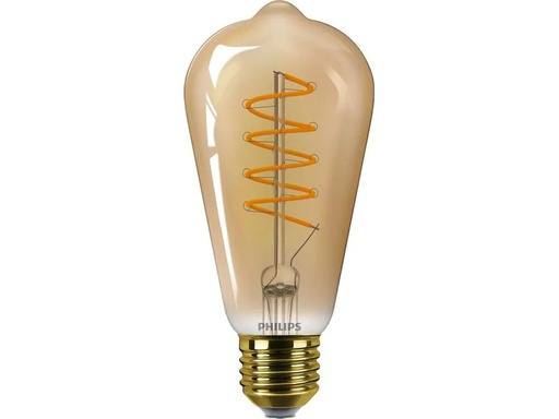 [90200116 1257365] Philips Lampe LEDcla 25W E27 ST64 GOLD D Warmweiss