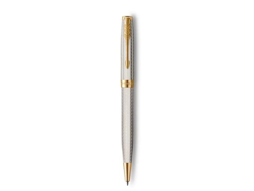 [90200121 1280716] Parker Kugelschreiber Sonnet Premium Silver Mistral Medium (M)