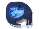 DYMO Beschriftungsband LetraTag Schwarz auf Blau
