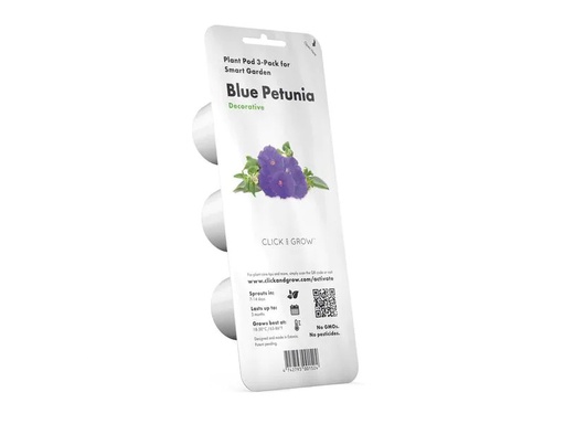 [90200323 1269235] Click and Grow Saatgut Blaue Petunie 3er-Pack