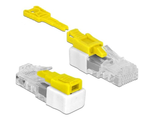 [90030563 1106309] Delock Blindstecker/Staubschutz RJ45 Port Blocker, 5 Stück 5 Stück