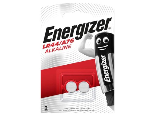[90030568 739896] Energizer Knopfzelle Alkaline LR44 / A76 2 Stück