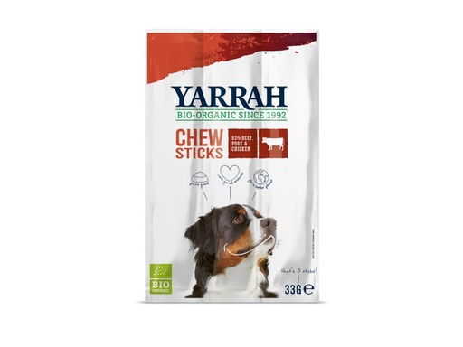 [90030706 978223] Yarrah Kauartikel Chew Sticks BIO, 33 g