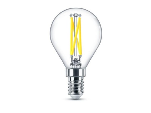 [90200581 1257380] Philips Lampe LEDcla 25W E14 P45 CL WGD90 Warmweiss