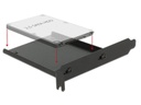 Delock 2.5-Einbaurahmen mit Slot-Bracket