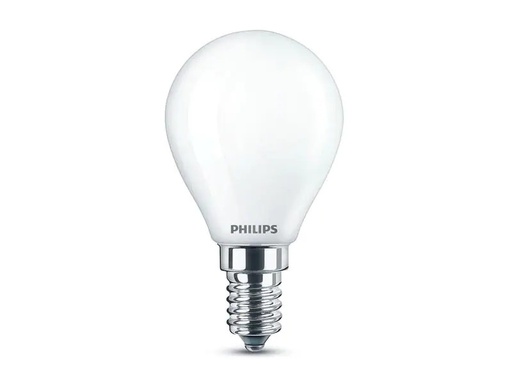 [90200704 1257382] Philips Lampe LEDcla 40W E14 P45 FR WGD90 Warmweiss