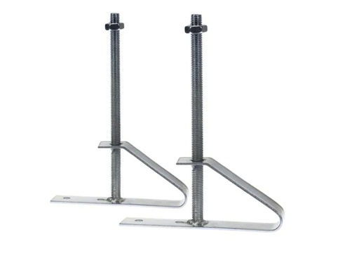 [90200714 368445] HP Autozubehör Wandregal Autoreifen-/ Universal-Halte-Set