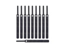 Label-the-cable Klettkabelbinder BASIC STRAPS 14 x 170 mm Schwarz, 10 Stück