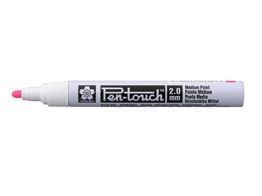 [90200987 1283020] Sakura Lackmarker Pen-Touch 2.0 mm, M, Fluo Pink