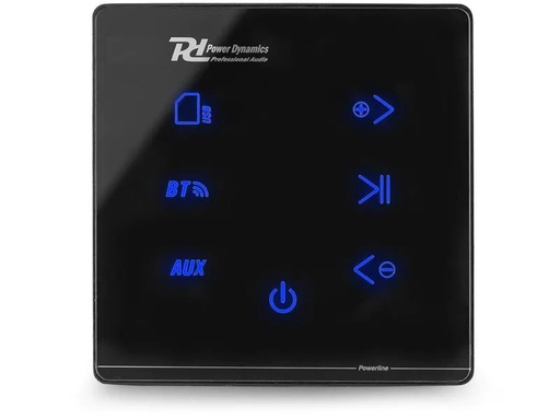 [90201135 1246028] Power Dynamics Verstärker Pro Powerline A50B 2x 20W, Schwarz