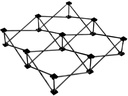 Power Dynamics Spider D750 System-Faltfüsse 100 x 100 x 20 cm Schwarz