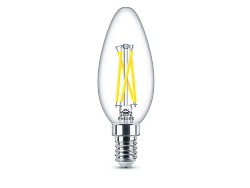 [90201193 1257367] Philips Lampe LEDcla 25W E14 B35 CL WGD90 Warmweiss