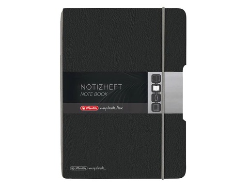 [90201205 1128855] Herlitz Notizheft my.book flex A5, FSC-Mix Lederoptik