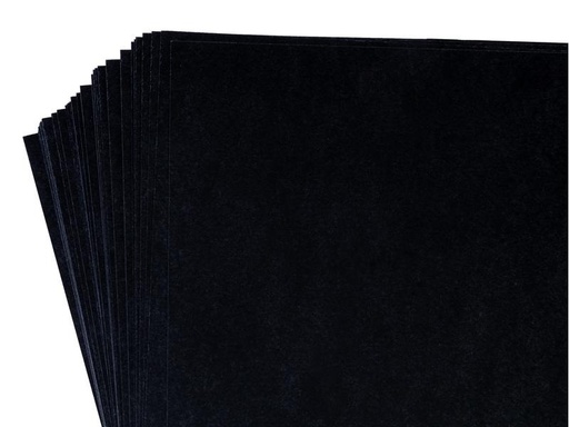 [90003057 1139158] EROLA Einbanddeckel Pressspan A4, 350 g/m², 100 Stück, Schwarz