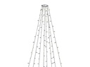 Konstsmide LED Baummantel mit Ring, 400 LED, 4 m, Outdoor