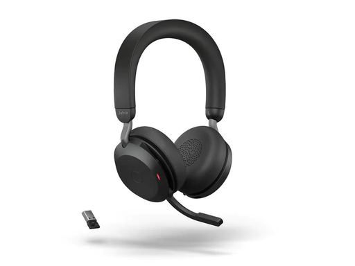 [90201310 1283296] Jabra Headset Evolve2 75 Duo UC USB-A, Schwarz