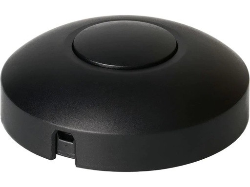 [90201321 1283167] Max Hauri Universal-Fussdimmer Phasenabschnitt 100W, Schwarz
