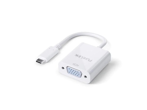 [90003060 973563] PureLink Adapter IS220 USB Type-C - VGA, Weiss