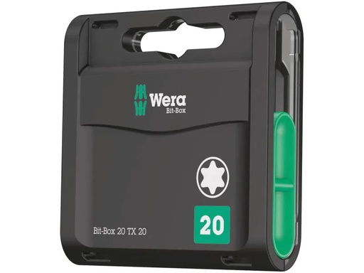 [90030828 770071] Wera Bit-Set 20 TX 20x25 mm 20-teilig