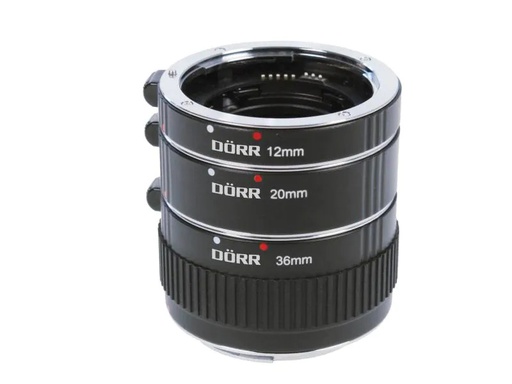 [90030842 323694] Dörr Zwischenringsatz 12/20/36mm Nikon F
