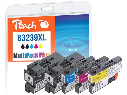 [90030872 1142465] Peach Tinte Brother LC-3239XL 2x BK, C, M, Y
