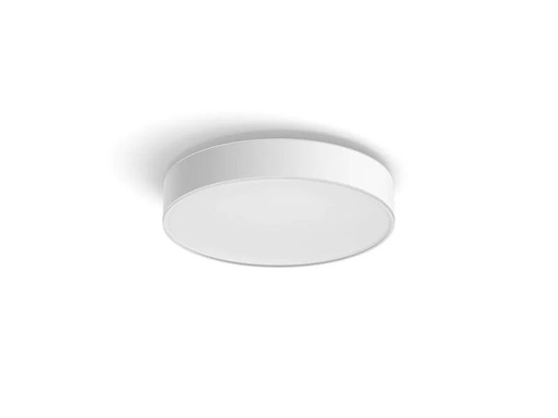 [90201640 1238468] Philips Hue White Ambiance Enrave Deckenleuchte M Weiss + Dimmer