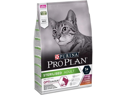 [90201862 1266573] Purina Pro Plan Trockenfutter Steril. Savoury Duo Adult Ente &amp; Leber 3 kg