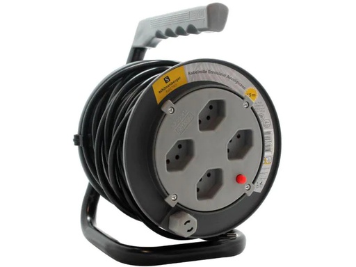 [90030949 560101] Schönenberger Kabelrolle 15 m Grau