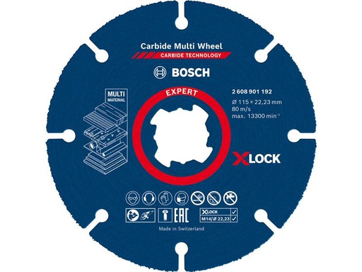 [90201901 1282773] Bosch Professional Trennscheibe X-LOCK Expert Carbide 115 mm