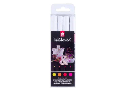 [90201928 1283193] Sakura Lackmarker Pen-Touch 1.0 mm, F, 4 Stück