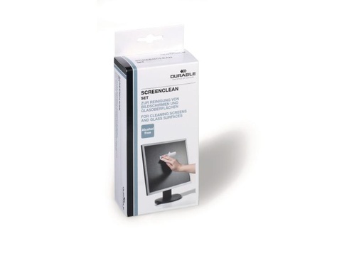 [90031093 991044] DURABLE Reinigungsspray Screenclean Set 125 ml