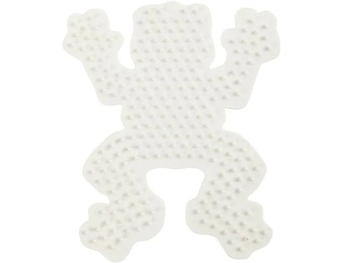 [90202148 1272021] Creativ Company Bügelperlen Platten Nabbi Frosch Weiss