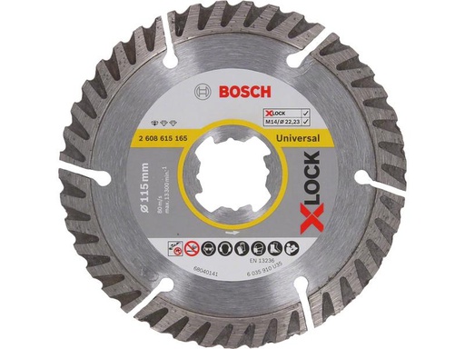 [90202221 1282722] Bosch Professional Trennscheibe X-LOCK Standard Universal 115 mm