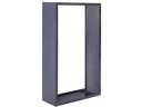Innovesta Holzregal Metall, 94 x 35 x 149 cm, Schwarz