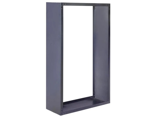 [90202232 1286699] Innovesta Holzregal Metall, 94 x 35 x 149 cm, Schwarz