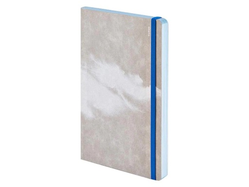 [90031125 1129344] Nuuna Notizbuch Inspiration Book Cloud 20 x 13.5 cm, Blanko, Blau