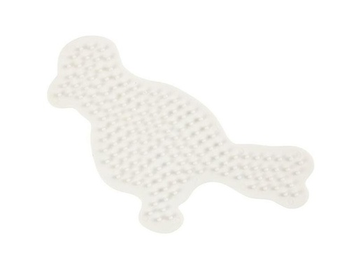 [90202474 1272022] Creativ Company Bügelperlen Platten Nabbi Vogel Weiss