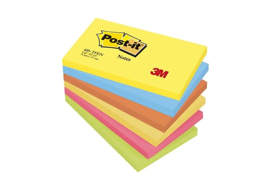 [90000288 298141] Post-it Notizzettel Post-it 12,7 x 7,6 cm Farbig