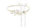 Partydeco Hochzeitsaccessoire Blumenkranz 18 cm, Weiss