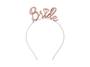 Partydeco Hochzeitsaccessoire Haarreif Rosegold
