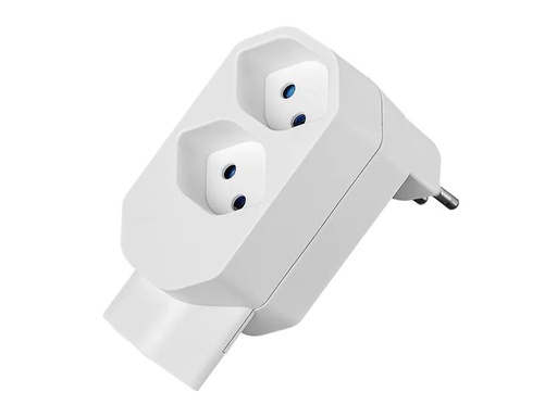 [90202790 1259915] STEFFEN Manta Mehrfachadapter 3xT3 (1x unten) drehbar 3