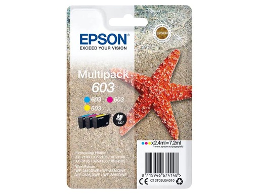 [90031204 1002095] Epson Tinte 603 / C13T03U54010
