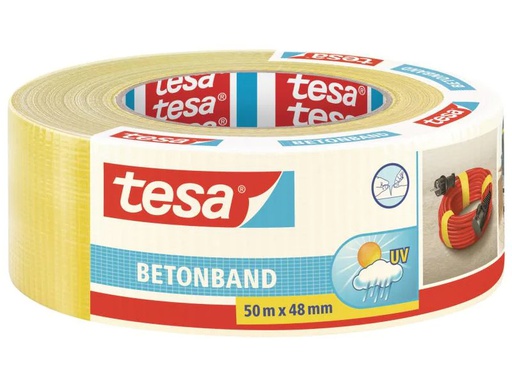 [90031216 778502] tesa Betonband 50 mm x 50 m Gelb