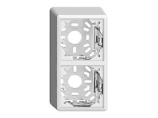 [90031248 104014] Feller EDIZIOdue Aufputzgehäuse 54 mm Grösse 1+1
